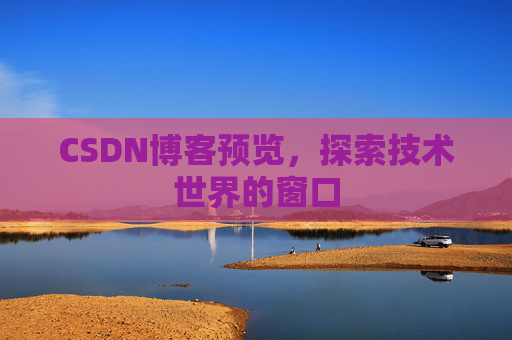 CSDN博客预览，探索技术世界的窗口